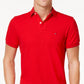 Tommy Hilfiger Men's Classic Fit Ivy Polo Red Size Large