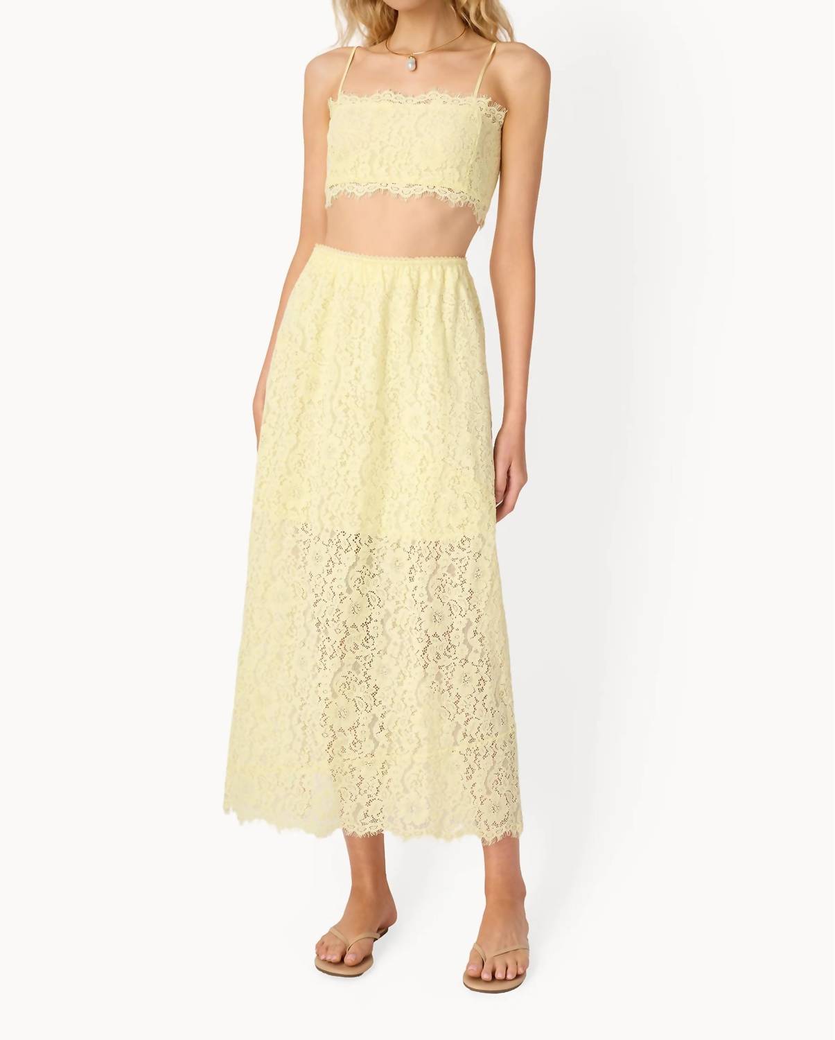 Cami Nyc - Sofie Lace Cropped Camisole