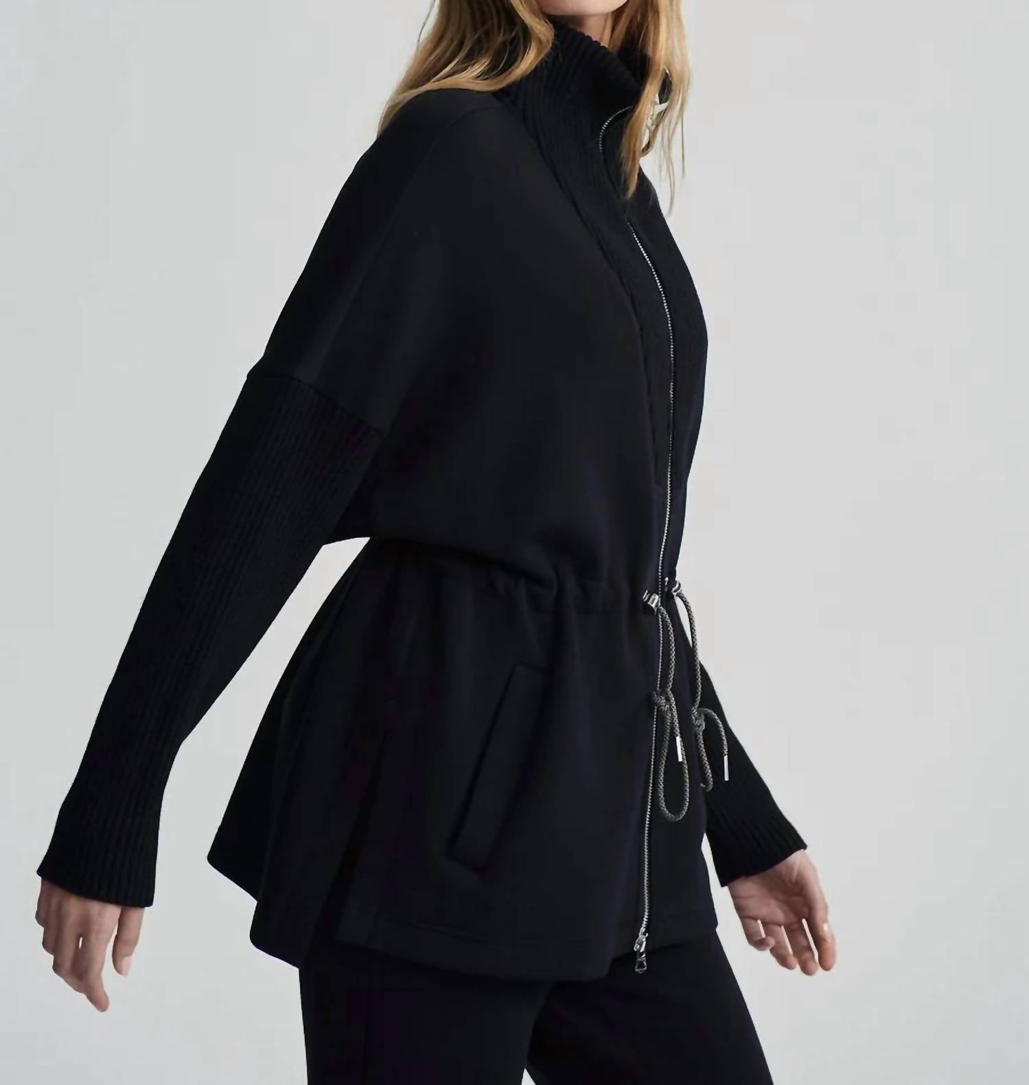 Varley - Palen Longline Zip-through Sweatshirt