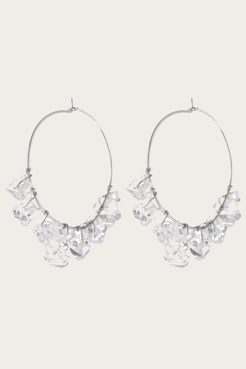 Luv Aj - ROCK CANDY WIRE HOOPS