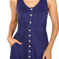 Double Take - Empire Elegance Sleeveless Dress