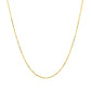 14k Yellow Gold Diamond Cut Bead Chain 1.0mm