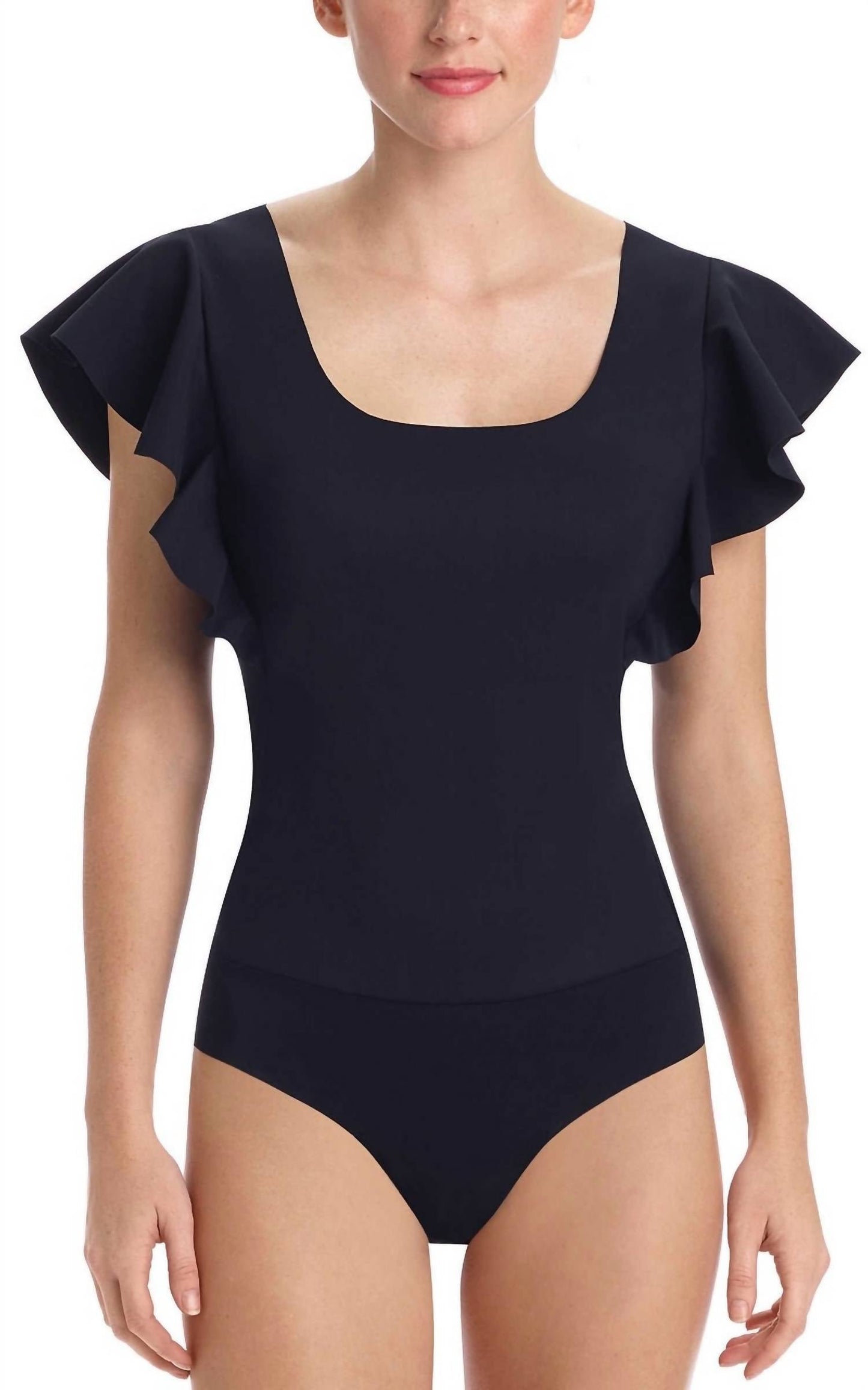 Commando - Bonded Ruffled Bodysuit