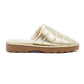 Steve Madden - Women's Chex Quilted Faux Fur Lined Slippers