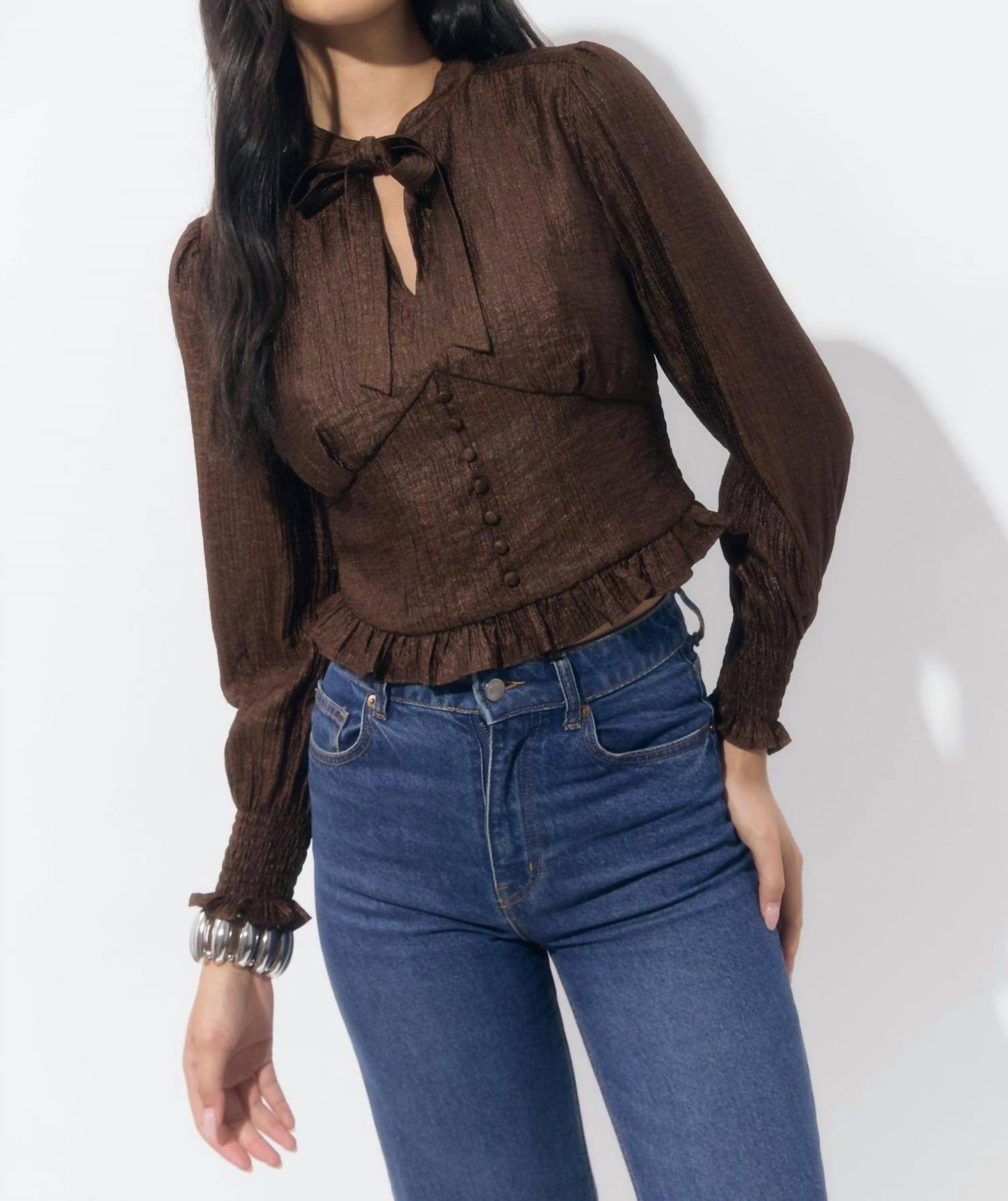 Adelyn Rae - Lucy Bow Blouse