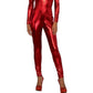Pizazz Women's Costume Jumpsuit Red Size Large