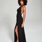 Speechless Junior's Crisscross Halter Dress Black Size 13