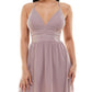 Speechless Women's Criss cross back Adjustable Straps Fit & Flare Dress Purple Size 15