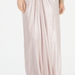Adrianna Papell Women's Jersey Metallic Evening Dress Pink Size 14