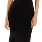 Aidan By Aidan Mattox Women's One Shoulder Gown Black Size 12