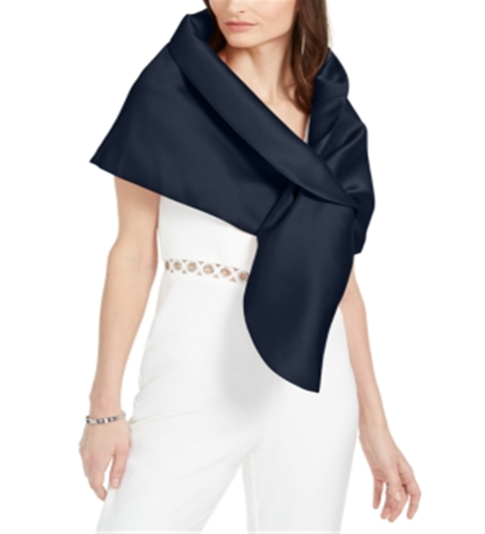 Adrianna Papell Women's Shawl Blue Size Regular