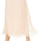 Adrianna Papell Women's Short Sleeve Embellished Overlay Gown Brown Size 16