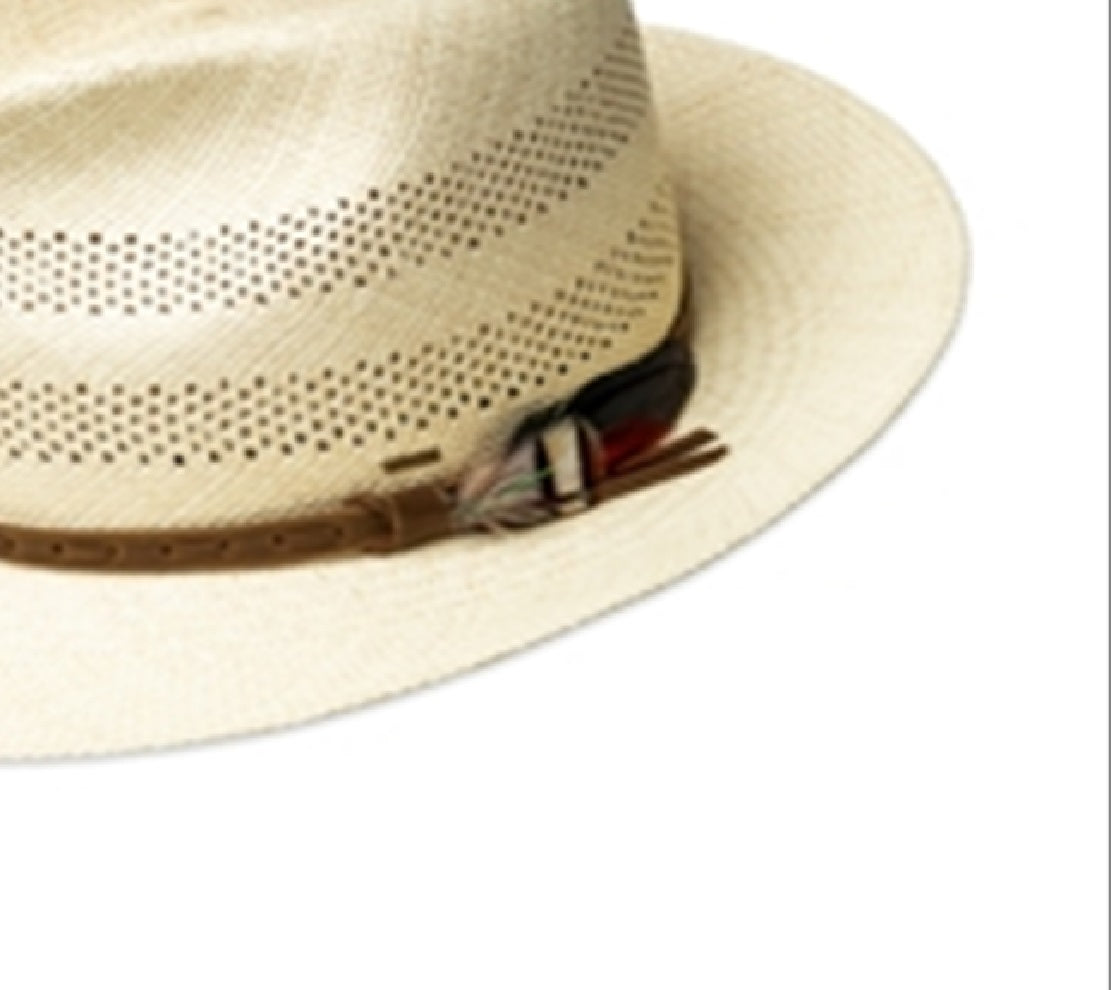Bailey Of Hollywood Men's Ezra Panama Straw Hat Brown Size Regular