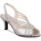 Caparros Women's Twilight Strappy Evening Sandals Gray Size 6 M