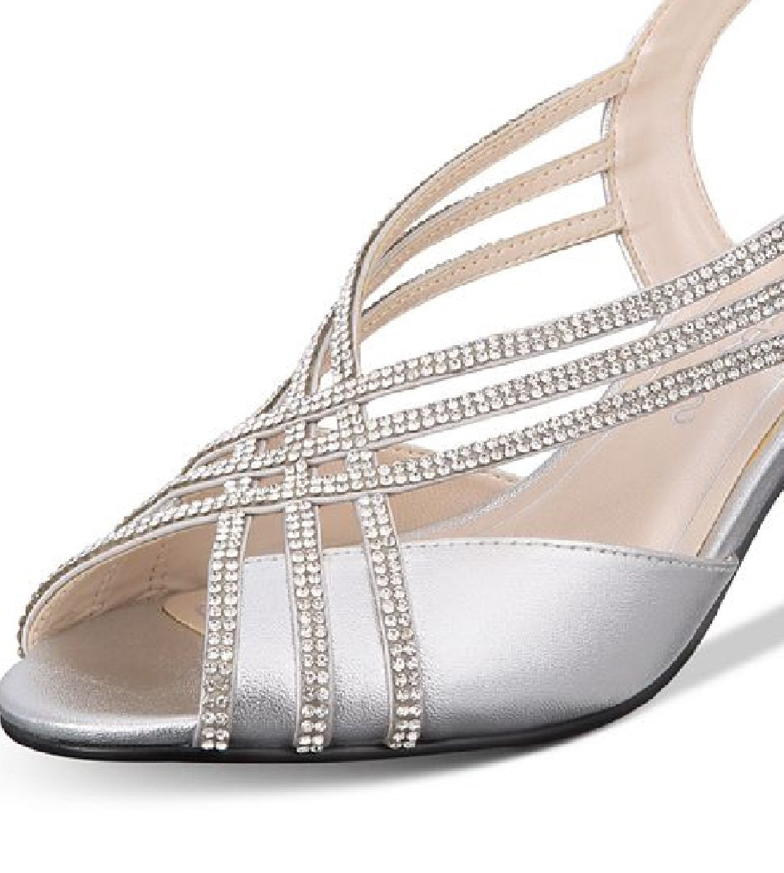 Caparros Women's Twilight Strappy Evening Sandals Gray Size 6 M