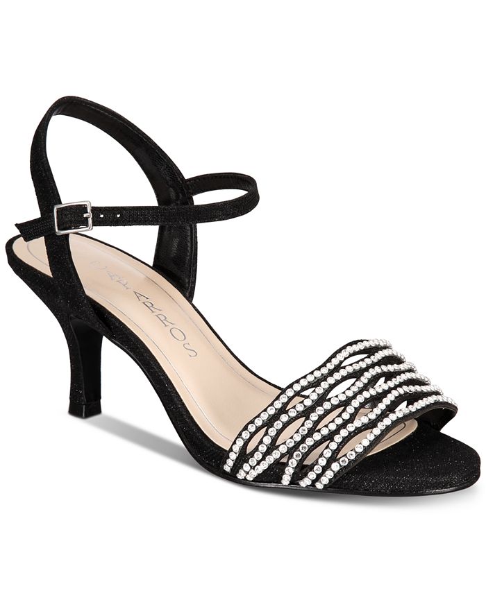 Caparros Women's Quirin Dress Sandals Shoes Gray Size 9 M
