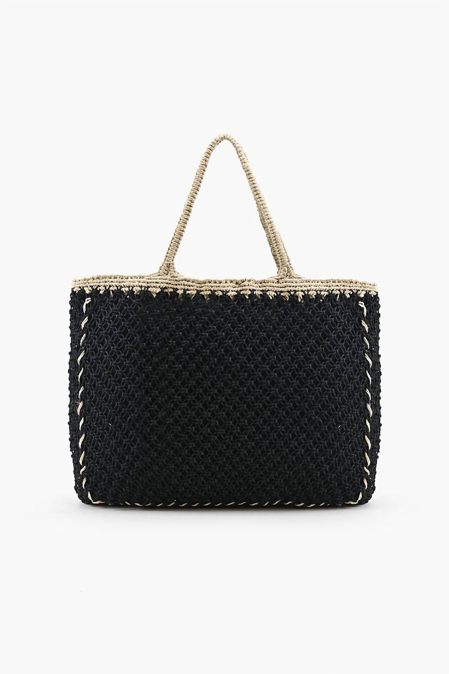 America & Beyond - Women's 'poolside' Jute Macrame Tote