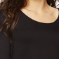Motherhood Maternity Women's Tiered Nursing Top Black Size Medium