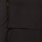 Motherhood Maternity Women's Tiered Nursing Top Black Size Medium