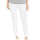 Motherhood Maternity Women's The Maia Secret Fit Belly Skinny Ankle Pants White Size Medium