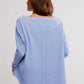 Free People - Latte Blues Thermal Top