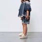 Omamimini - Denim Shorts with Belt