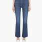 Mother - Hustler Flood Fray Cropped Flare Jeans
