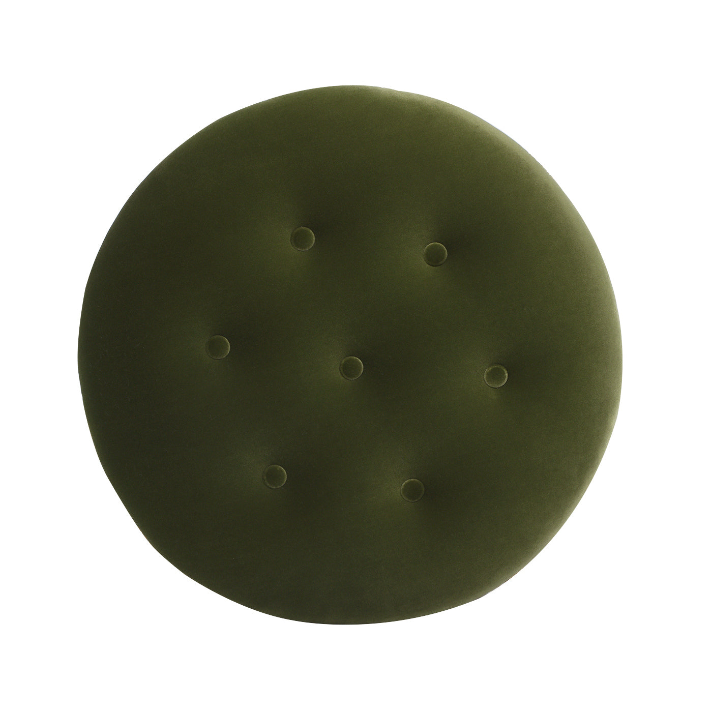 Yolanda 24" Round Upholstered Accent Ottoman