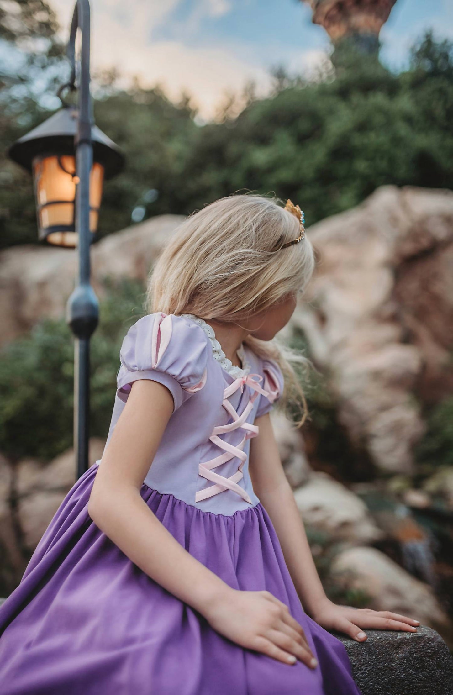Only Little Once - Rapunzel Ballroom Gown
