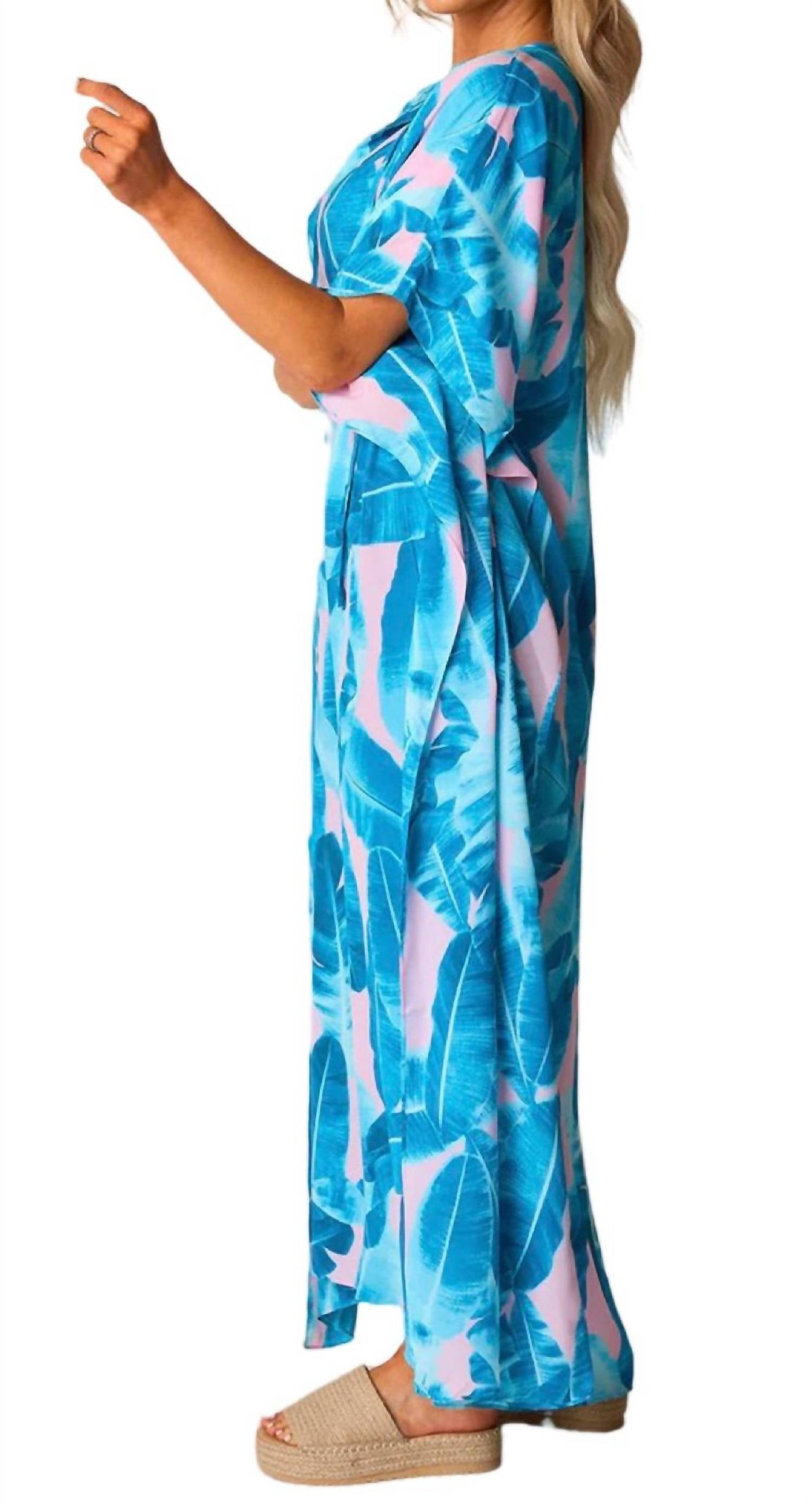 Buddylove - Miller Caftan Beach Cover Up Maxi Dress