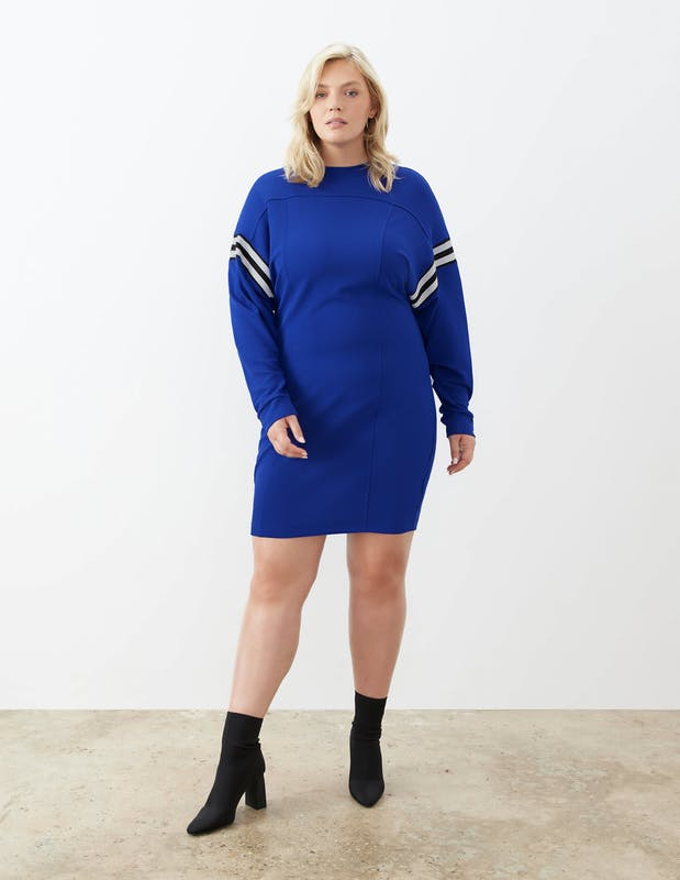 Tapered Striped Dress