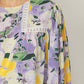 Entro - Floral Crochet Trim Blouse