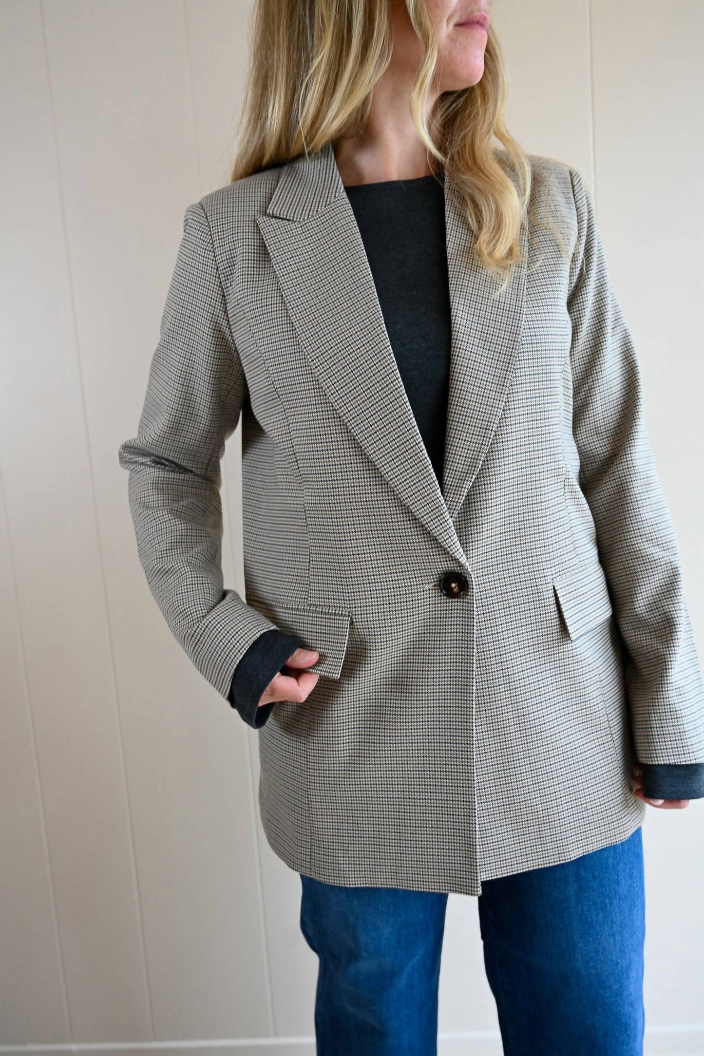 Z Supply - Women's Monarch Lane Houndstooth Blazer