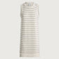 Varley - Mindy Contrast Stitch Knit Dress