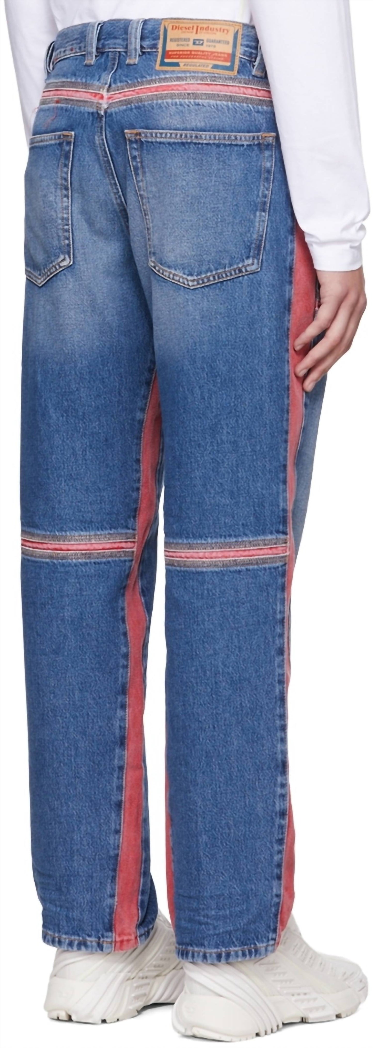 Diesel - D-mand Mid-rise Straight Leg Jeans