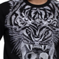 Sean John Men's Long Sleeve Printed Crewneck Sweater Black Size XXXX-Large