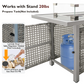K&K 43' Propane Gas Fire Pit Table, Grey