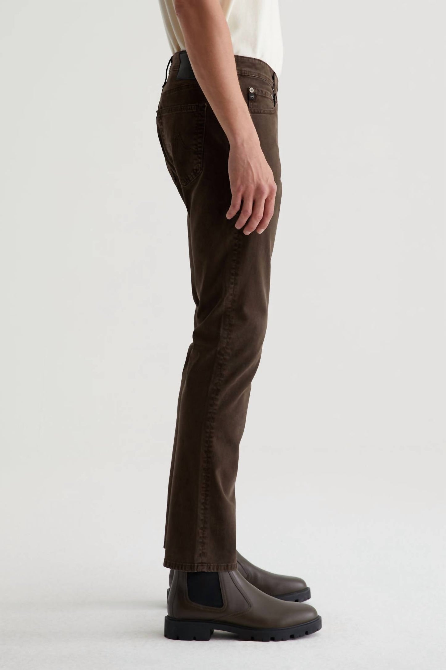 Ag Jeans - Everett Sueded Slim Straight Jean
