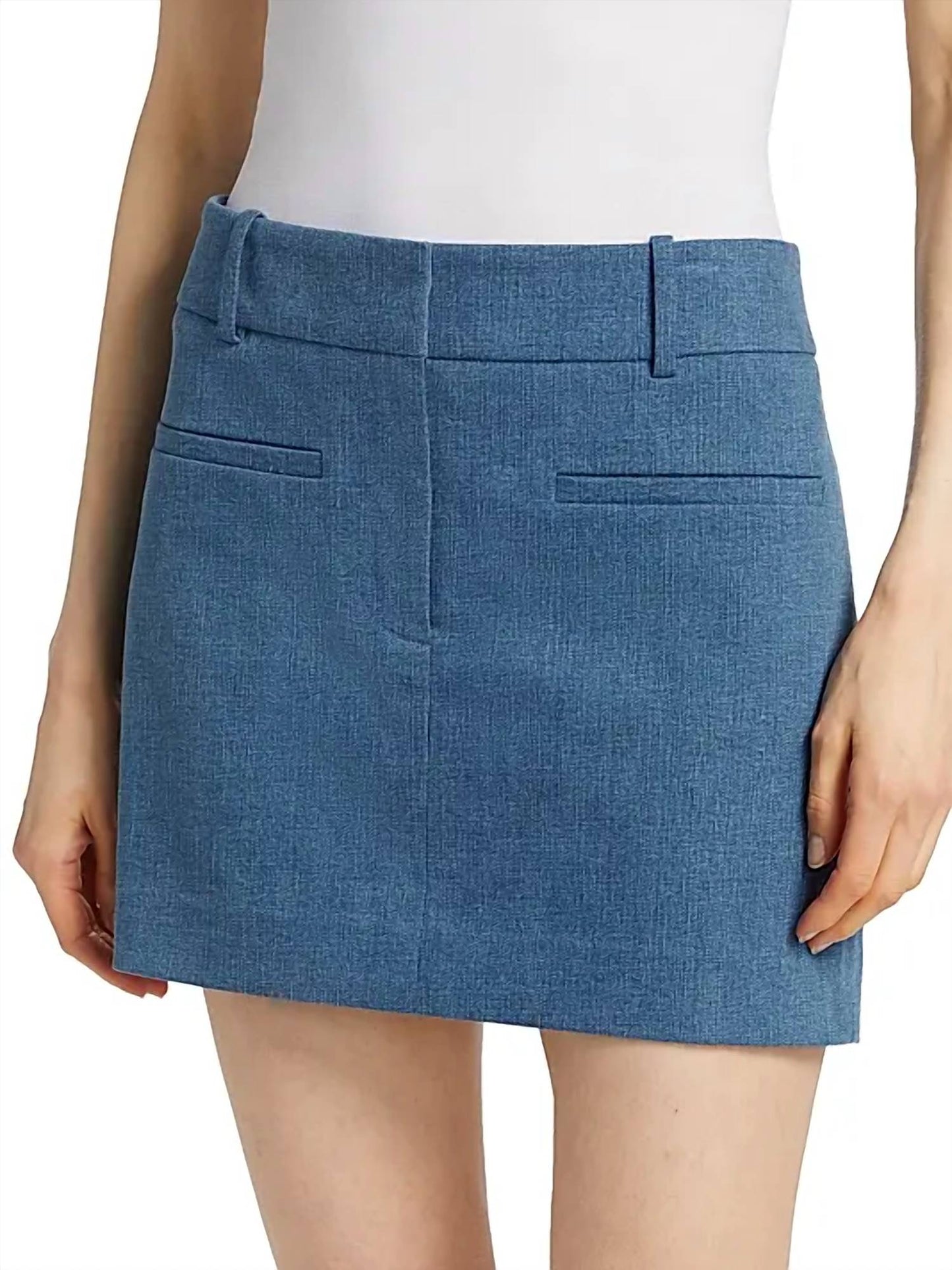 Veronica Beard - Elara Denim Mini Skirt