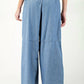 Ee:Some - Harper Stone Washed Straight Leg Pants