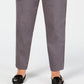 Alfred Dunner Women's Classic Allure Tummy Control Pull On Average Length Pants Gray Size 16W