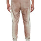 Eleven Paris Men's Sweatpant Workout Jogger Pants Beige Size Medium