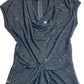 Michael Kors - Women's Sequin Mermaid Front Twist Evening Gown