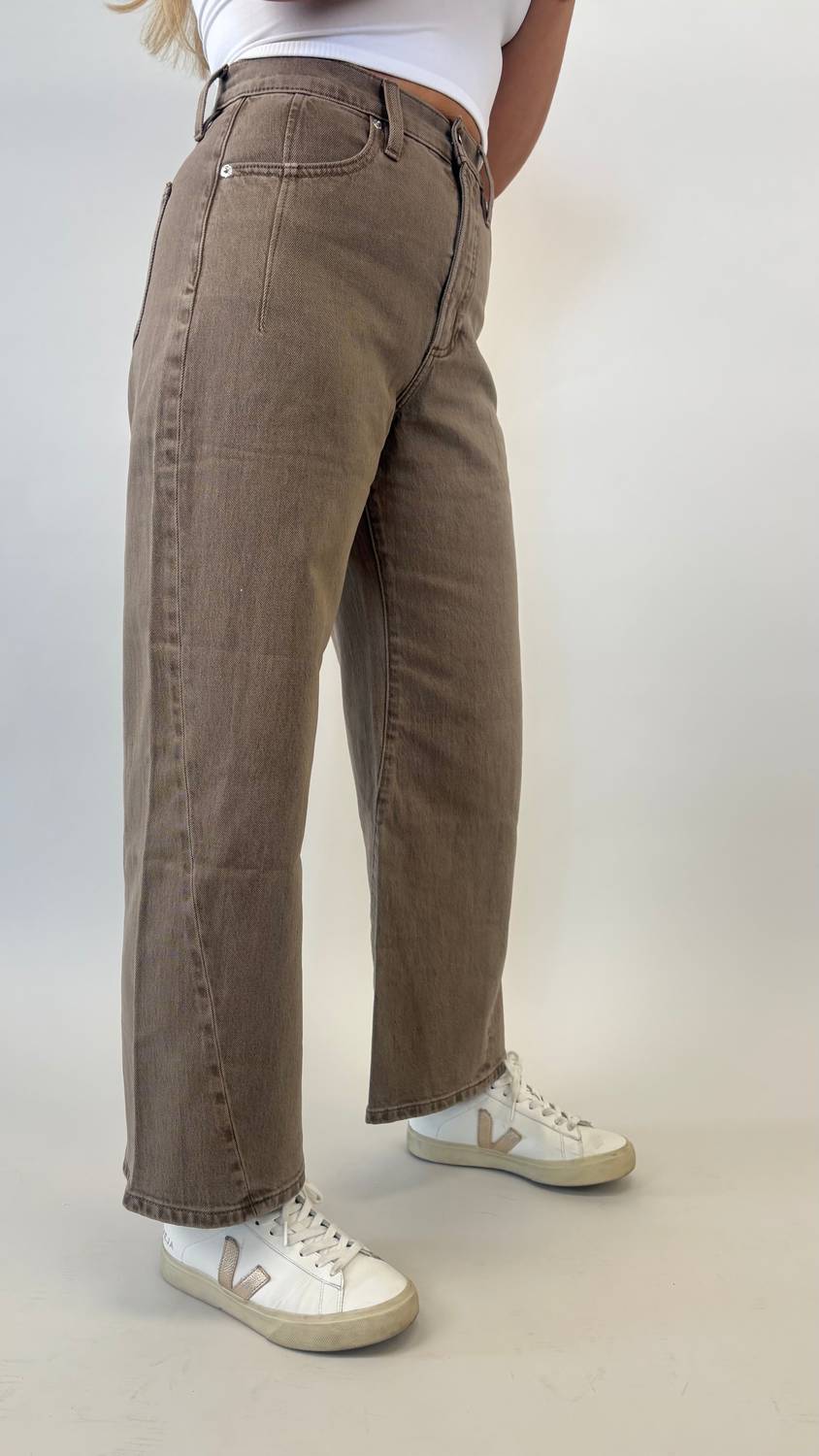 Pistola - Kyra High Rise Bowed Wide Leg Pant