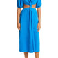 farm-rio-cutout-waist-linen-blend-dress-in-blue-at-nordstrom-size-x-large
