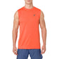 ASICS Men's Gel-Cool Sleeveless Shirt Nova Orange Size Small