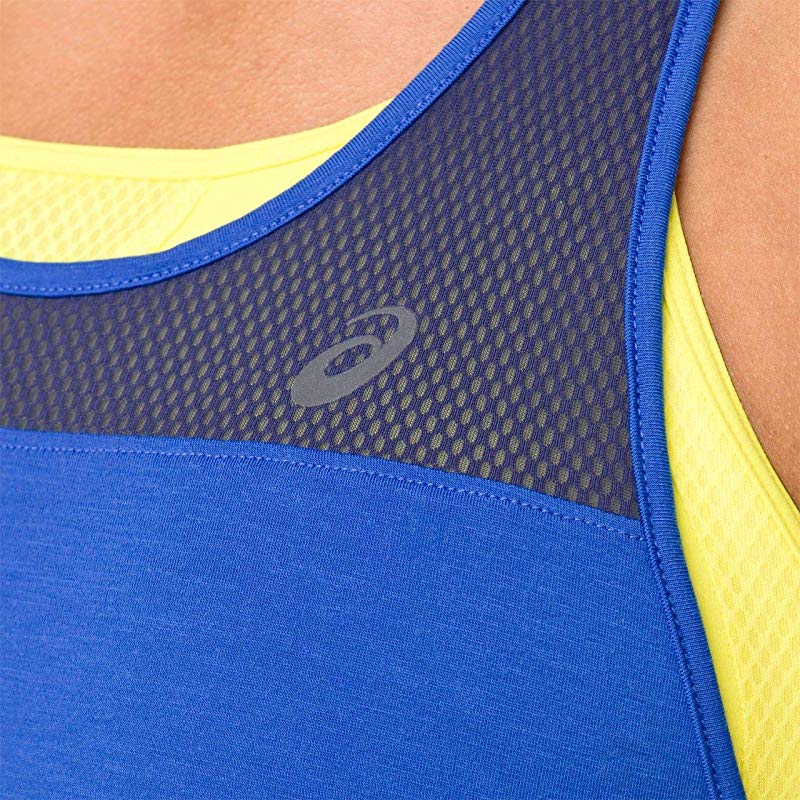 ASICS Women's Loose Strappy Tank Illusion Blue