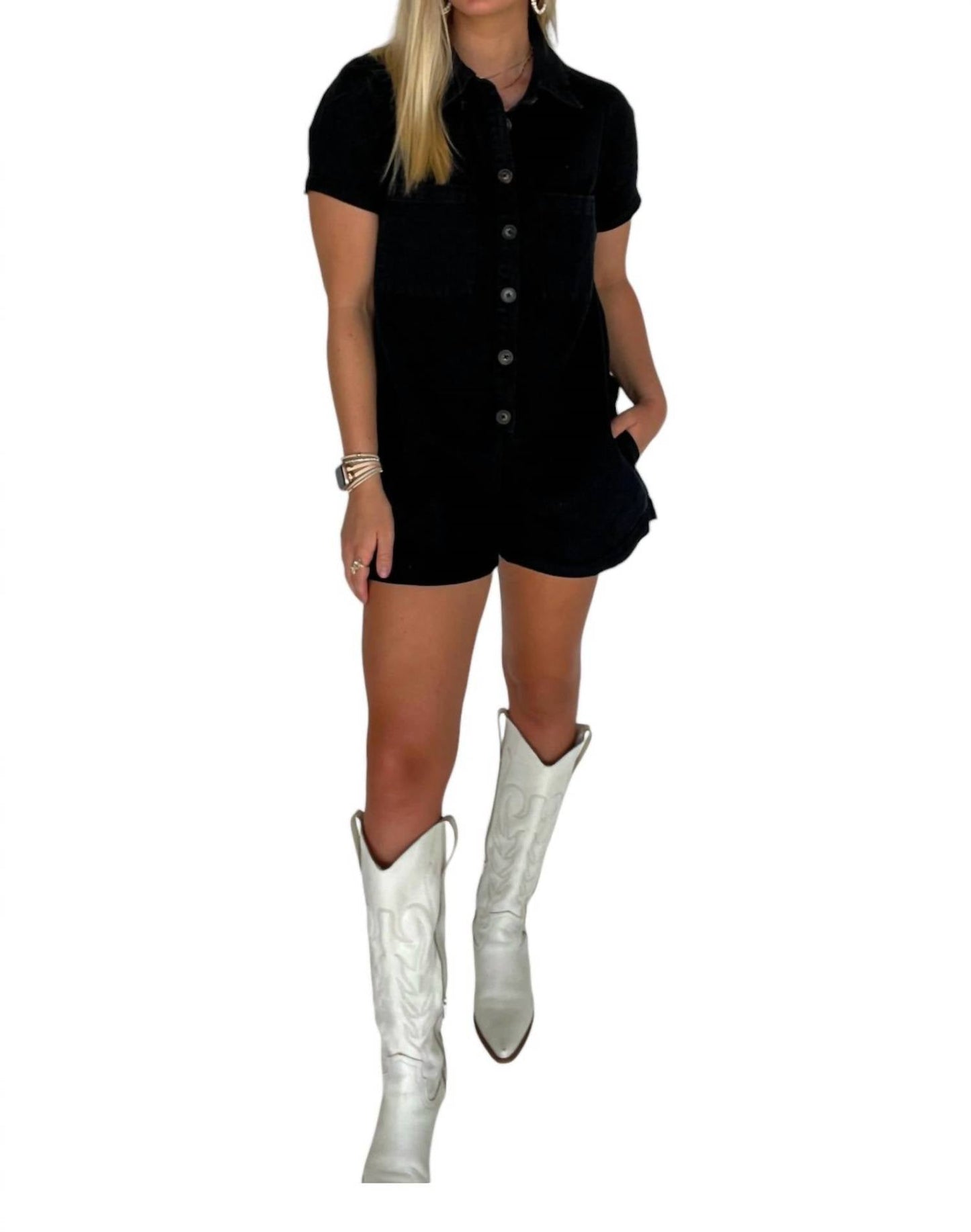 Blue Buttercup - Ashton Romper