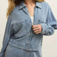 Z Supply - Heritage Knit Denim Jacket