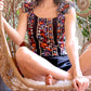 Eva Franco - Embroidered Corset Top